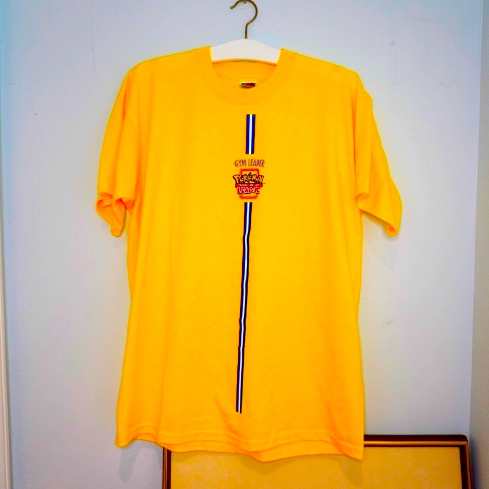 Vintage Pokemon TCG Gym Leader Tee XL